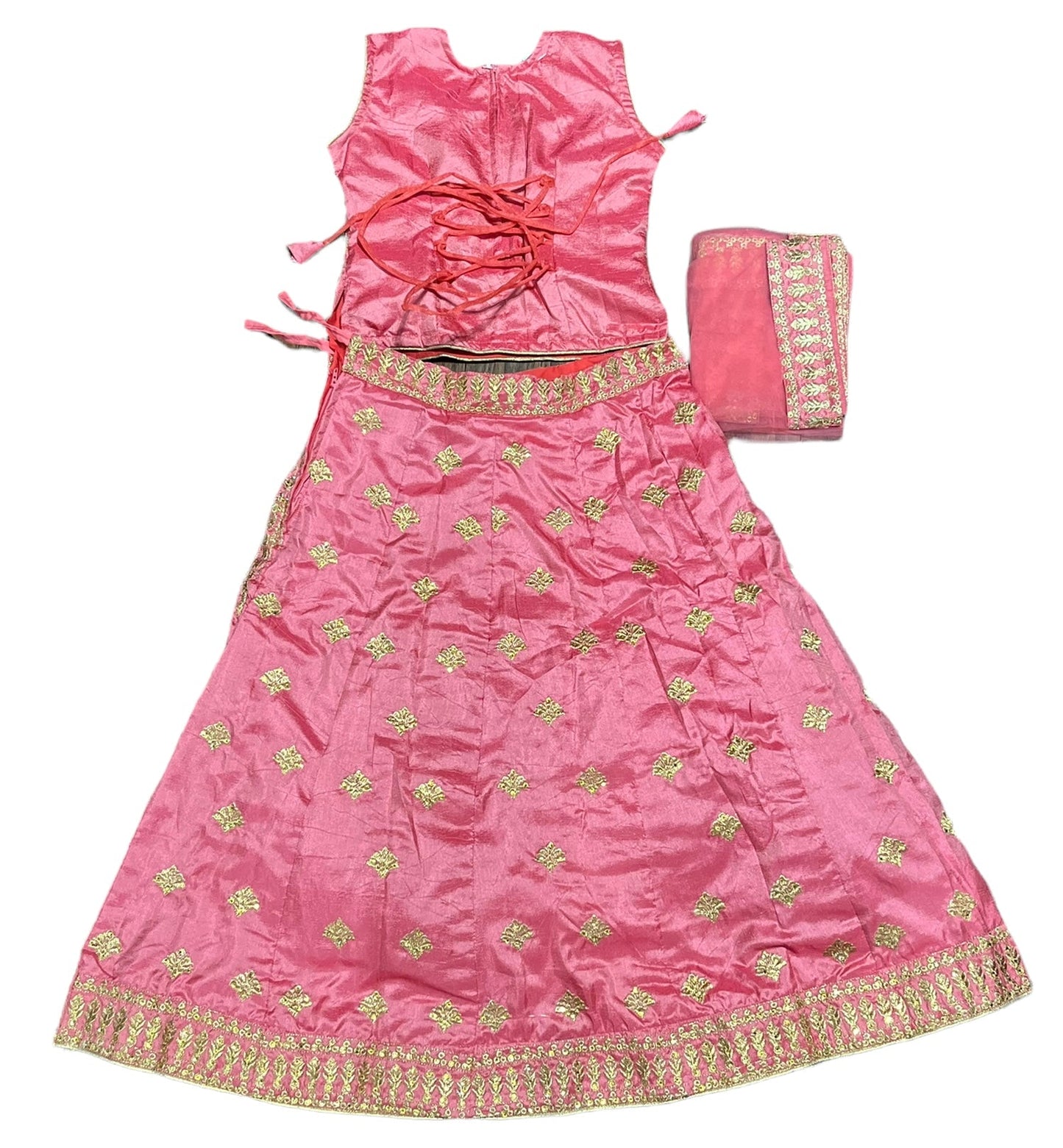 TRADITIONAL GIRLS LEHENGA CHOLI SET – ETHNIC WEAR FOR KIDS-021