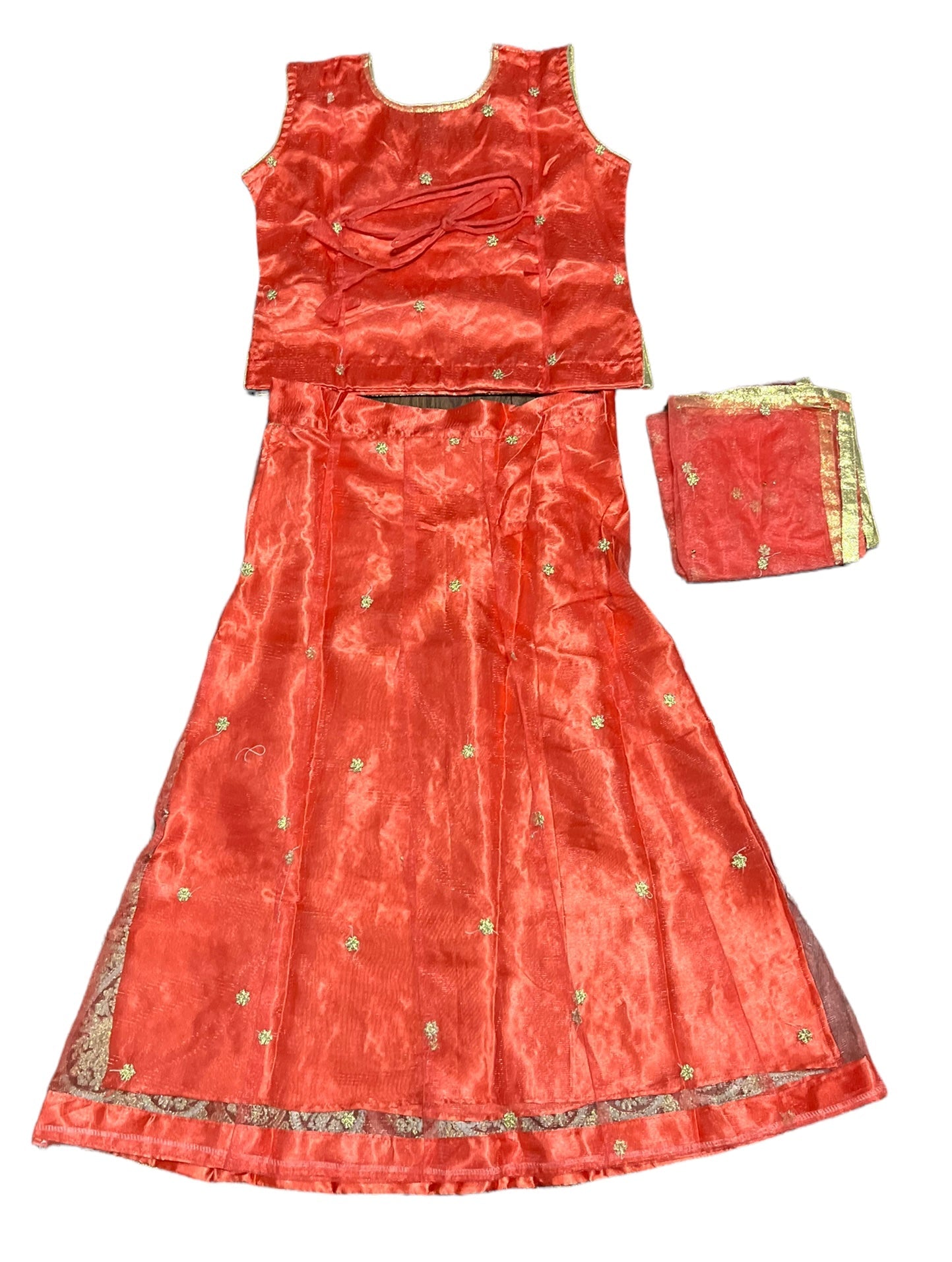 TRADITIONAL GIRLS LEHENGA CHOLI SET – ETHNIC WEAR FOR KIDS-032