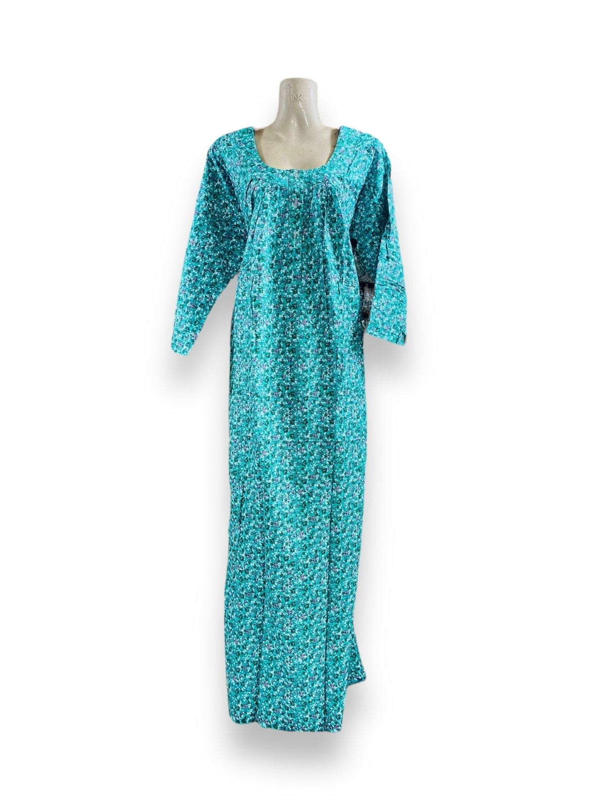 TRADITIONAL BD LINEN MAXI WITH MATCHING DUPATTA β ETHNIC WEAR FOR WOMEN - 102