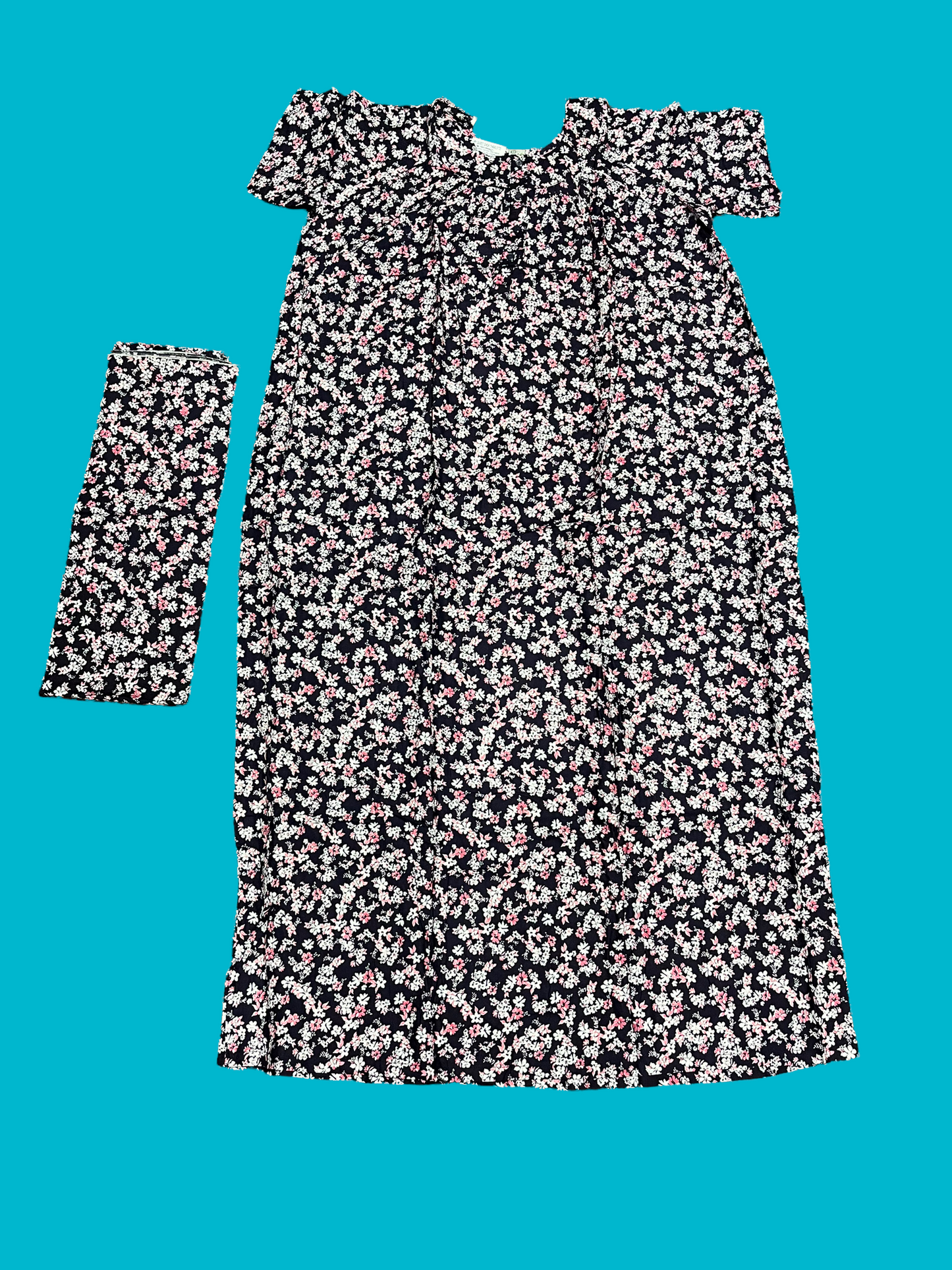 TRADITIONAL BD LINEN MAXI WITH MATCHING DUPATTA – ETHNIC WEAR FOR WOMEN - BIG SIZE - 141