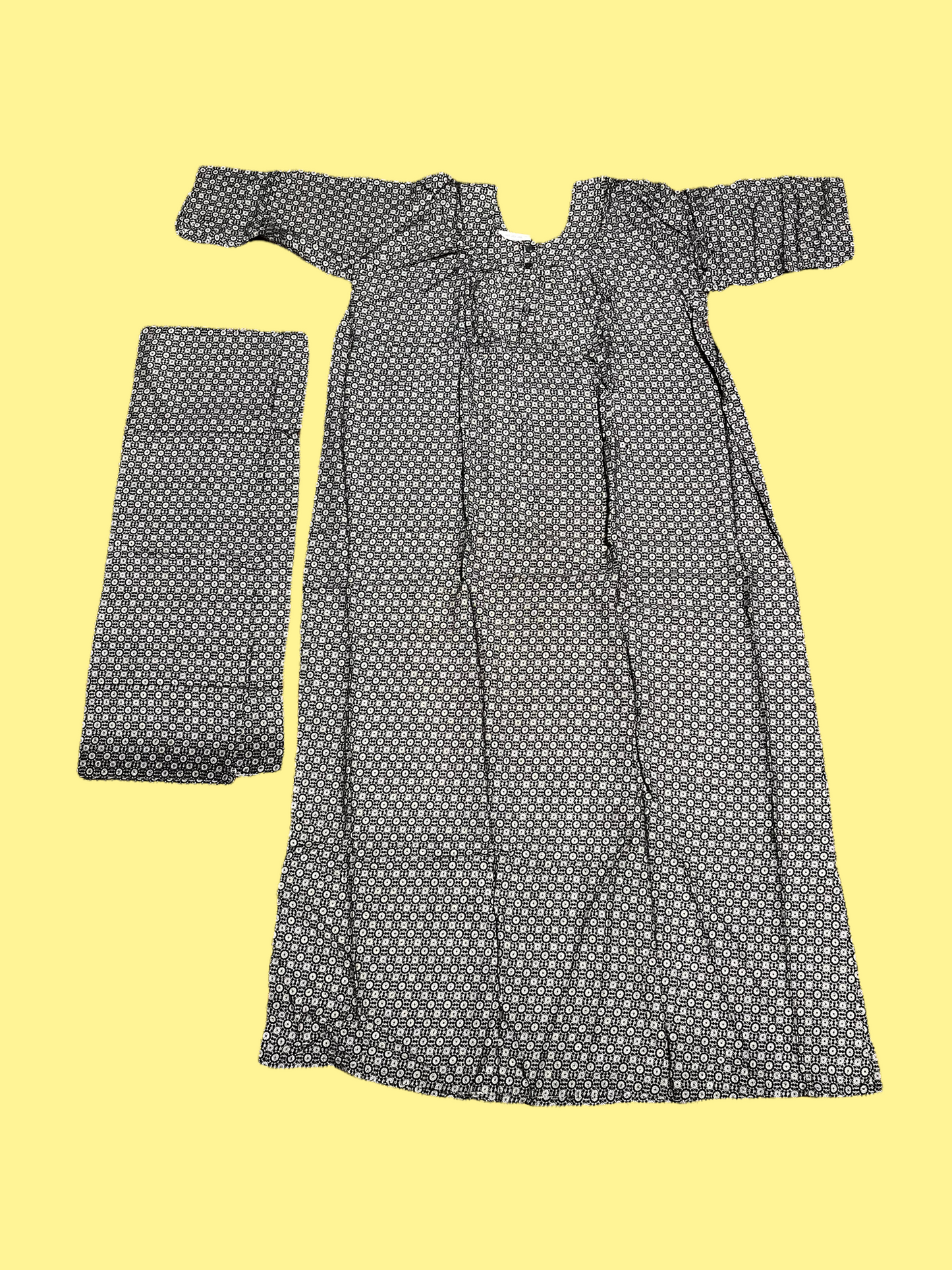 TRADITIONAL BD LINEN MAXI WITH MATCHING DUPATTA – ETHNIC WEAR FOR WOMEN - 04