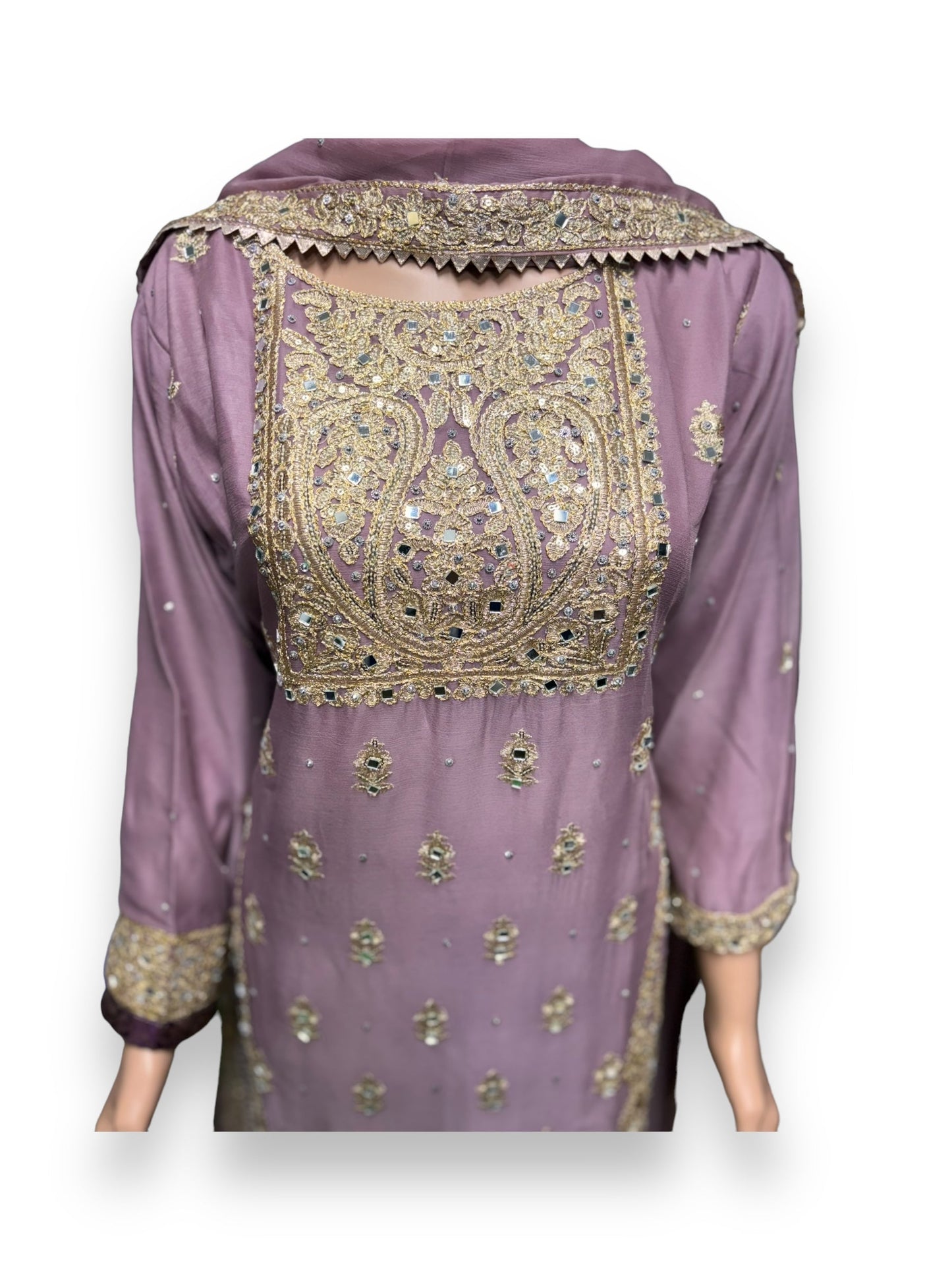 DESIGNER PARTY WEAR SALWAR KAMEEZ SET -ETHNIC WEAR FOR WOMEN- 201