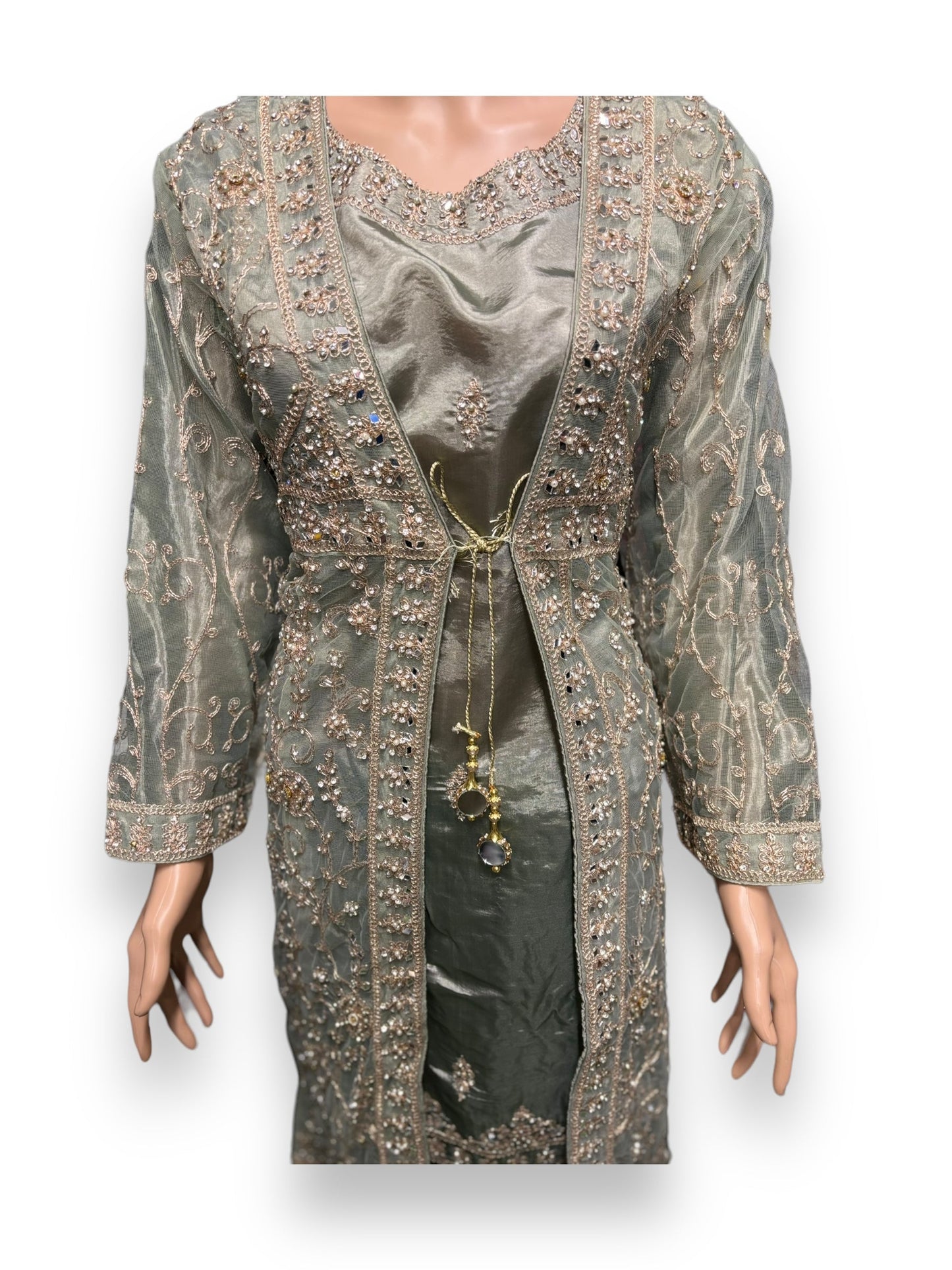 DESIGNER PARTY WEAR SALWAR KAMEEZ SET -ETHNIC WEAR FOR WOMEN- 203