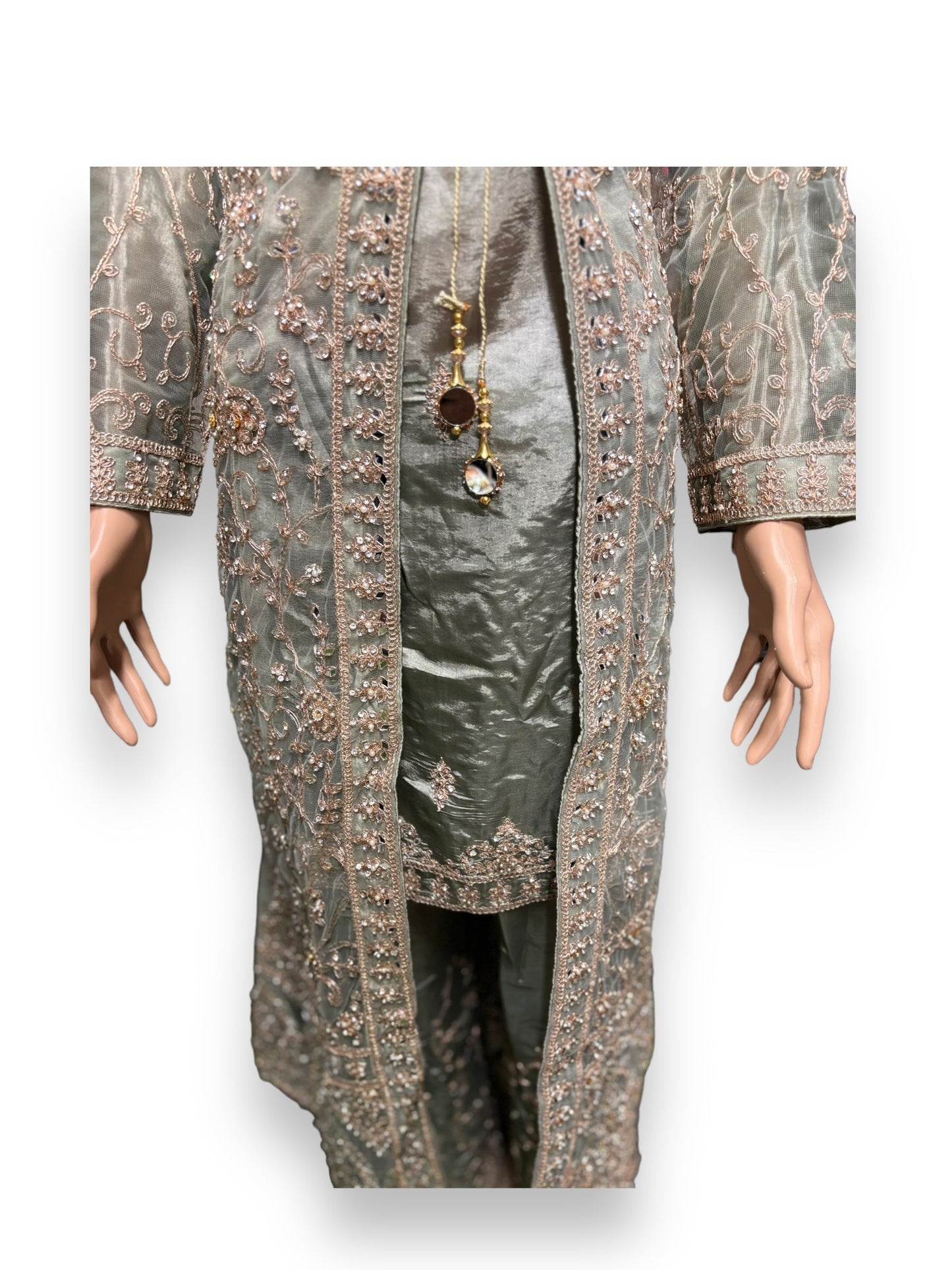 DESIGNER PARTY WEAR SALWAR KAMEEZ SET -ETHNIC WEAR FOR WOMEN- 203
