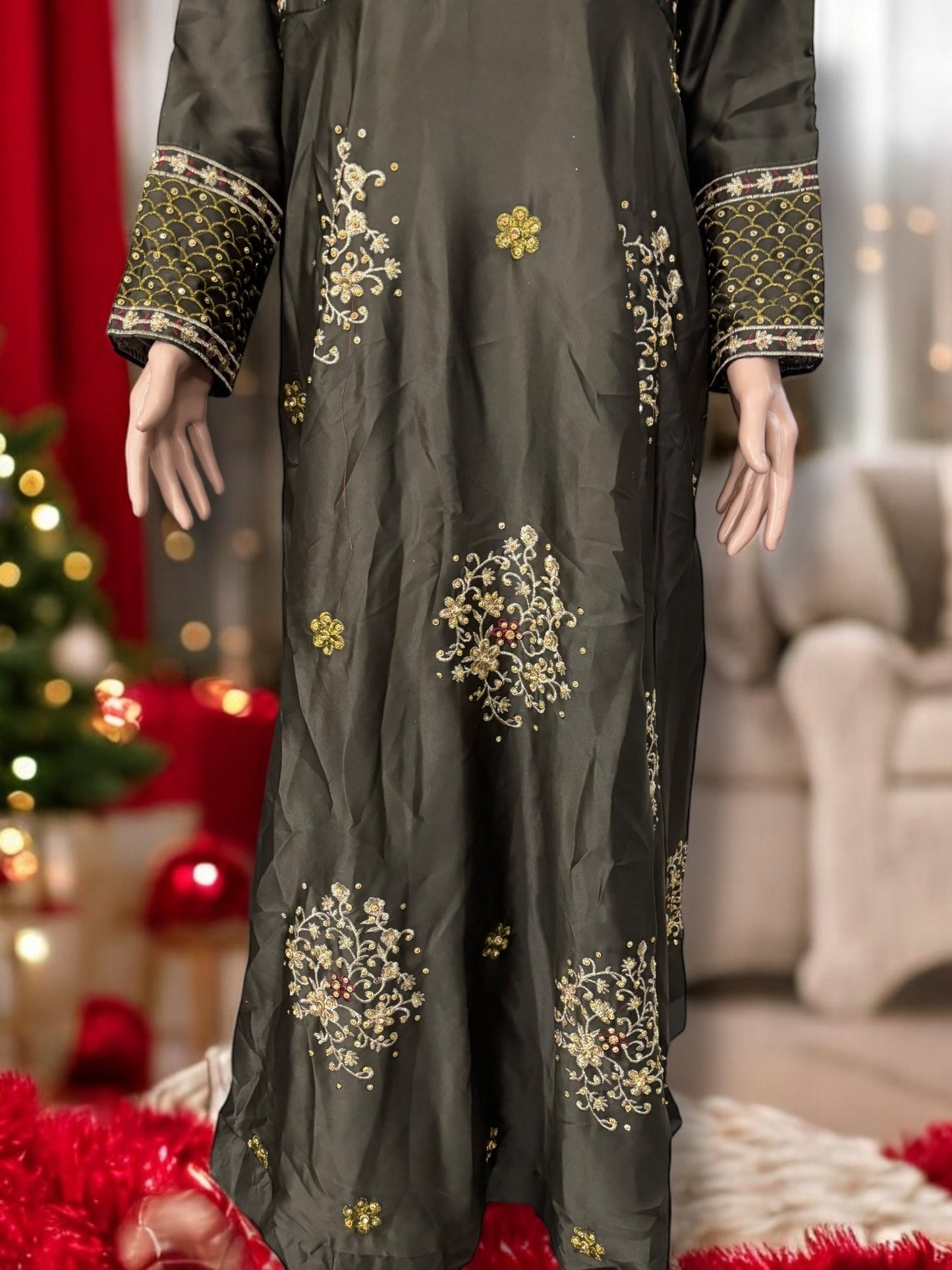 TRADITIONAL DESIGNER GOWN SET WITH PANT AND DUPATTA – ETHNIC WEAR FOR WOMEN-11