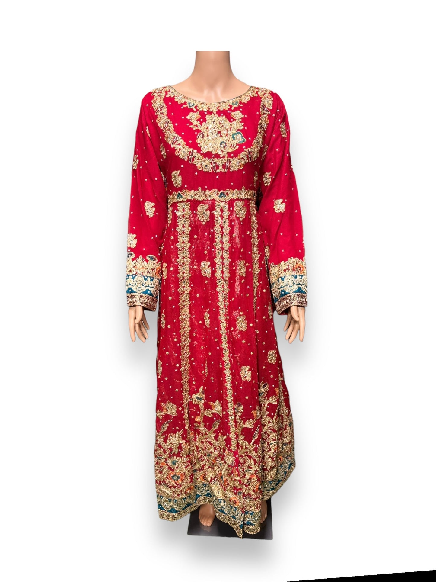TRADITIONAL DESIGNER MAXI GOWN-ETHNIC WEAR FOR WOMEN - 204