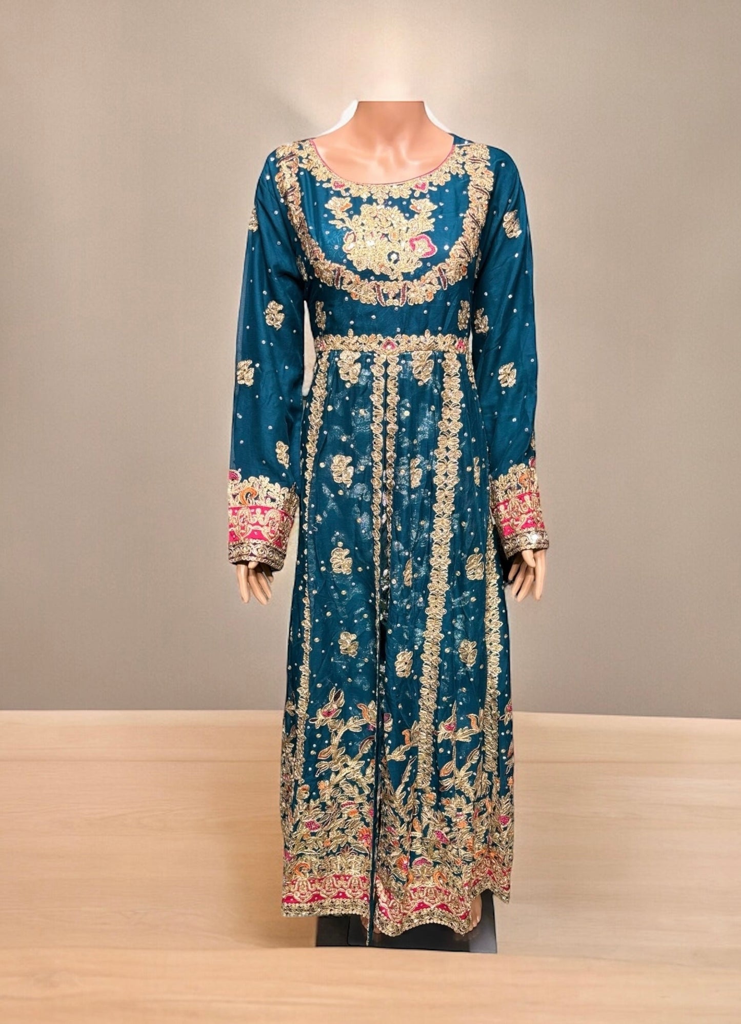 TRADITIONAL DESIGNER MAXI GOWN-ETHNIC WEAR FOR WOMEN - 205