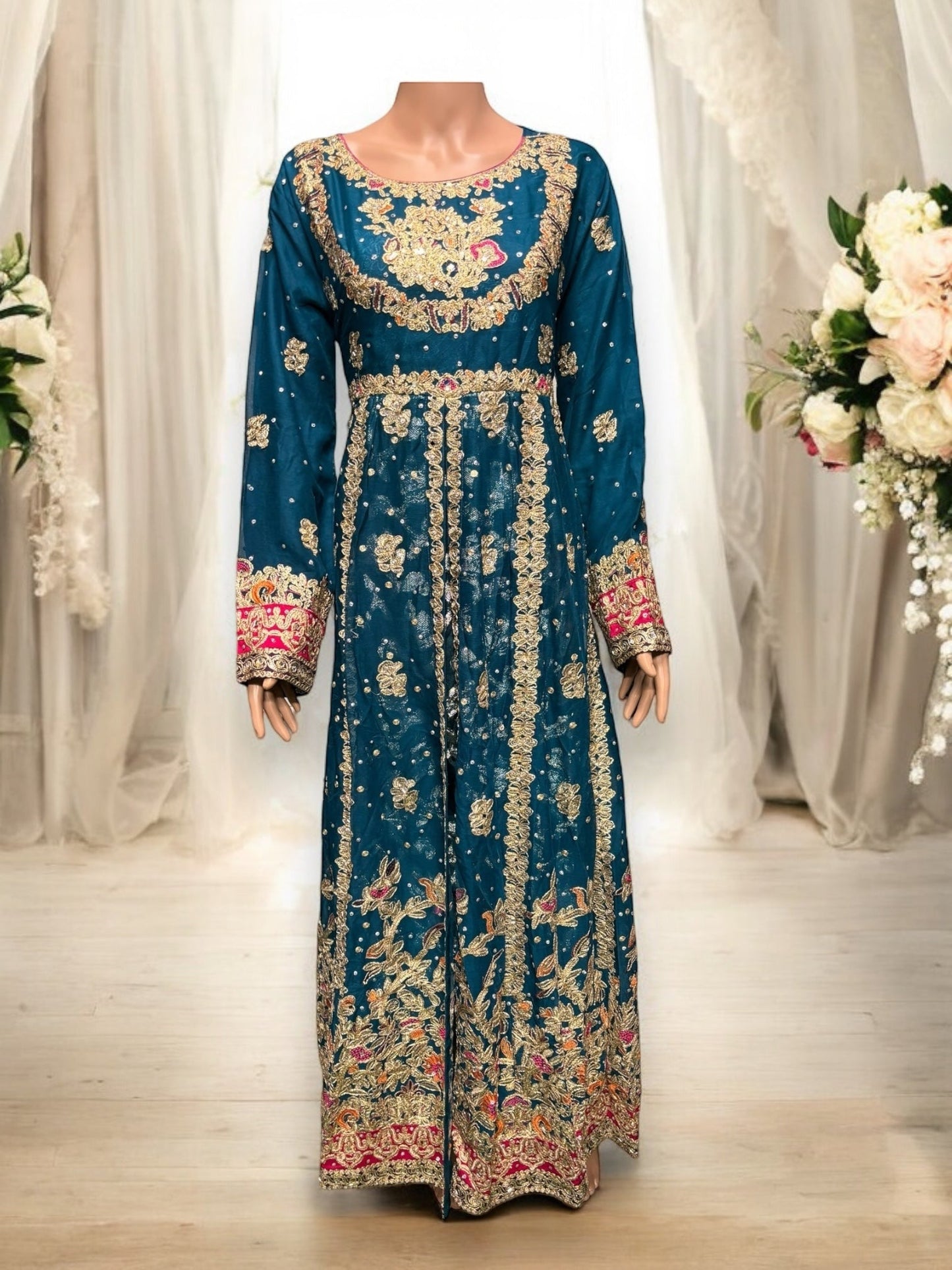 TRADITIONAL DESIGNER MAXI GOWN-ETHNIC WEAR FOR WOMEN - 205