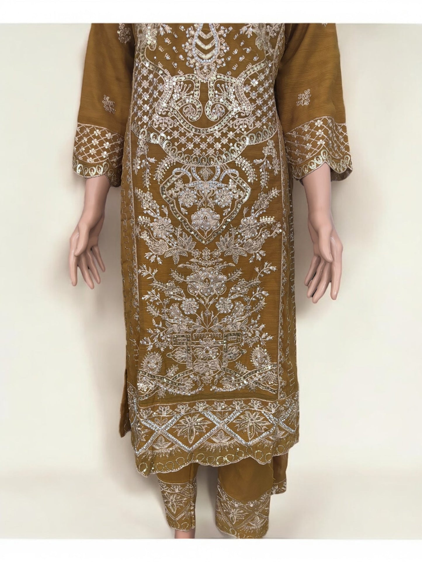 TRADITIONAL DESIGNER SALWAR KAMEEZ SUIT - ETHNIC WEAR FOR WOMEN - 215