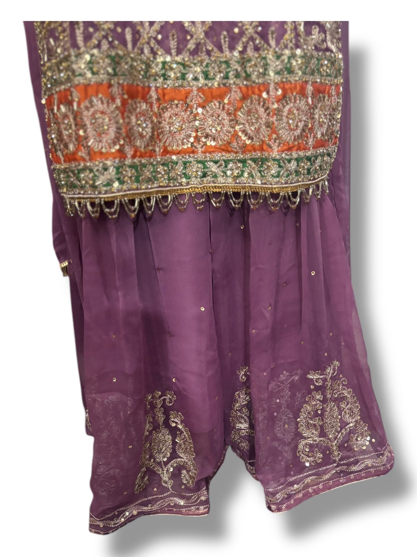 TRADITIONAL DESIGNER SHARARA SALWAR KAMEEZ SET – ETHNIC WEAR FOR WOMEN-03