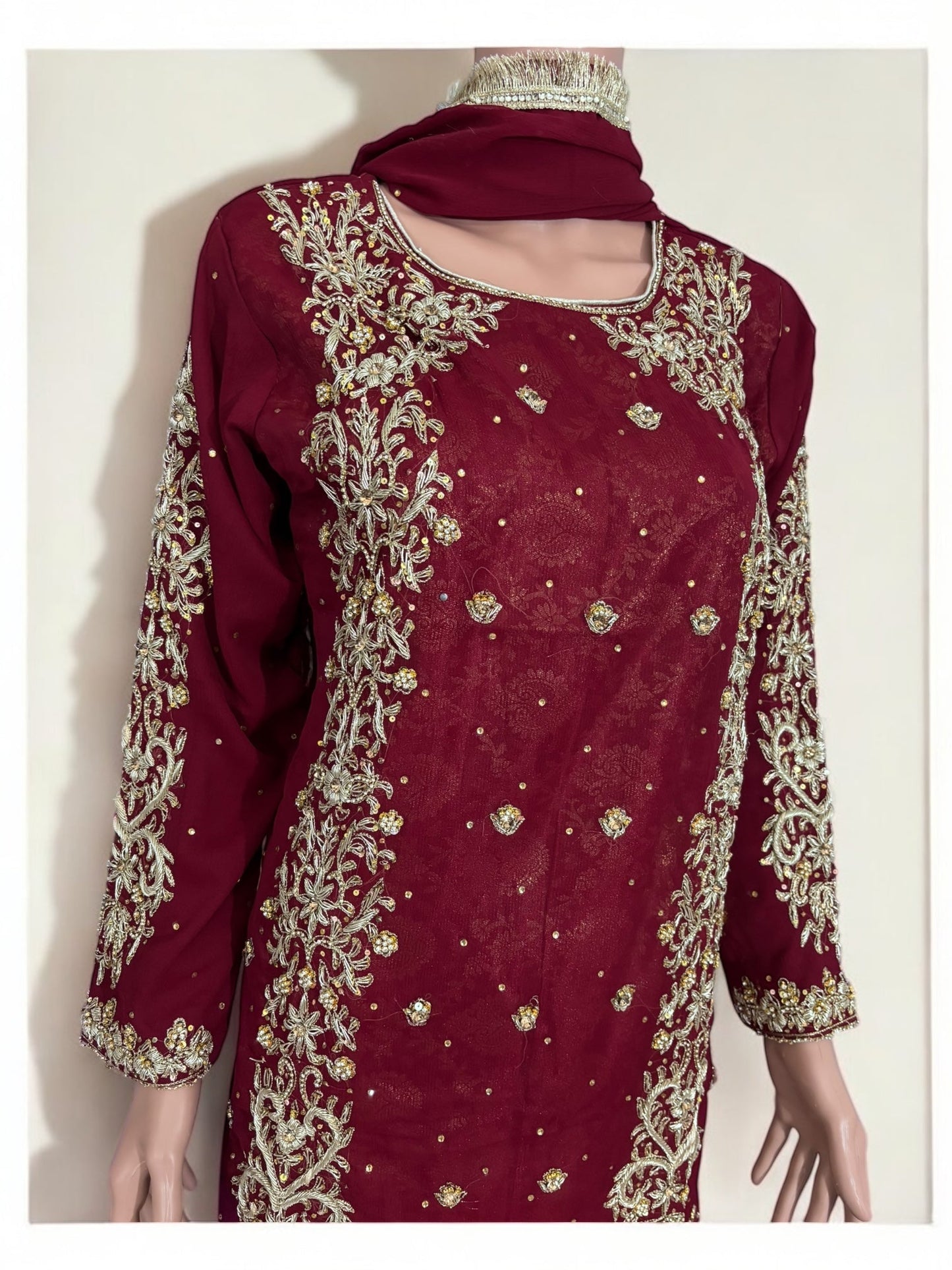 TRADITIONAL GARARA DESIGNER SALWAR KAMEEZ SUIT- ETHNIC WEAR FOR WOMEN - 231