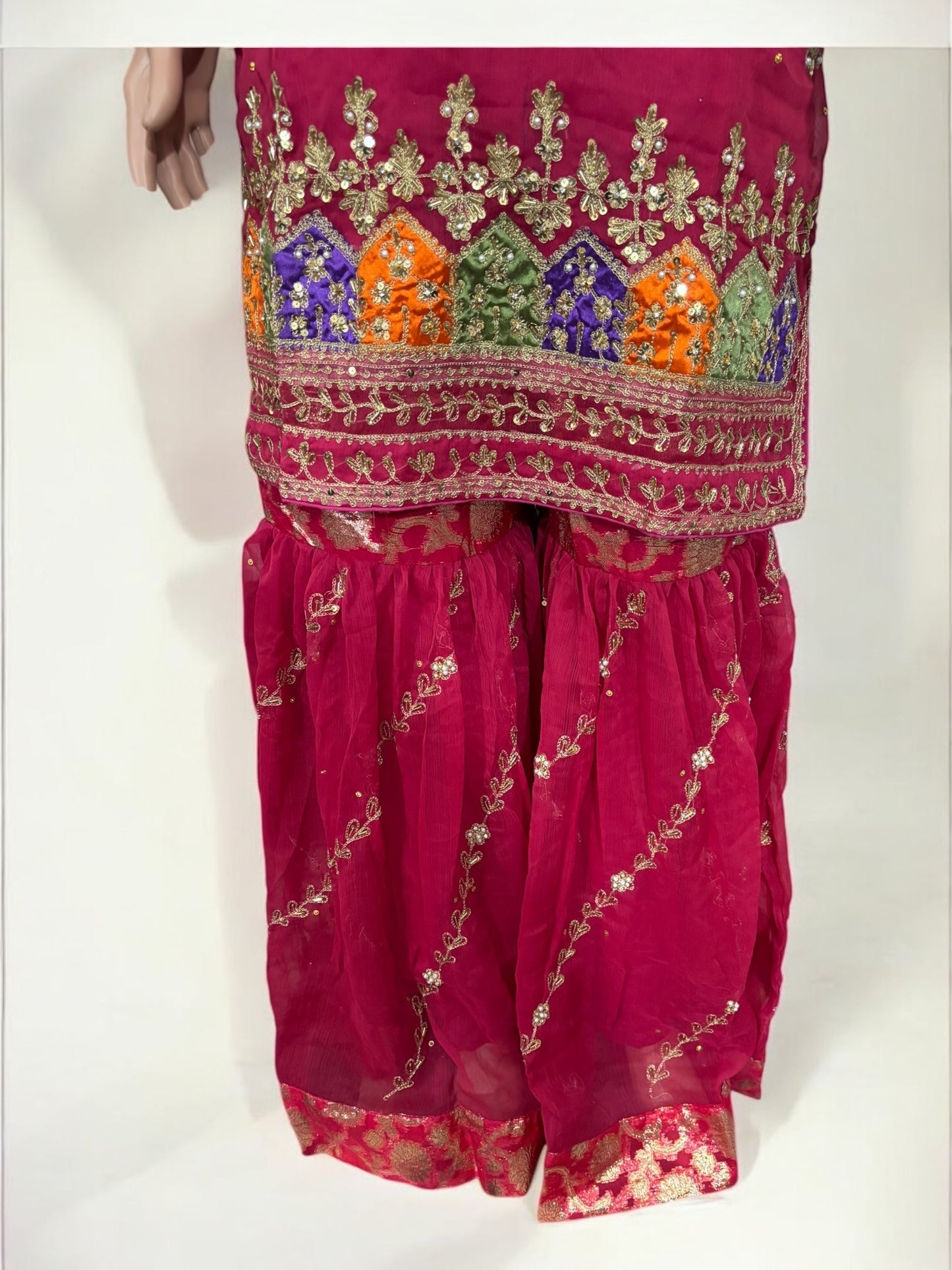 TRADITIONAL GARARA DESIGNER SALWAR KAMEEZ SUIT- ETHNIC WEAR FOR WOMEN - 232