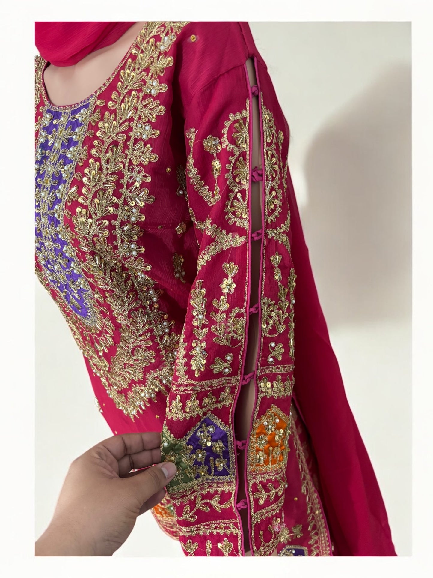 TRADITIONAL GARARA DESIGNER SALWAR KAMEEZ SUIT- ETHNIC WEAR FOR WOMEN - 232