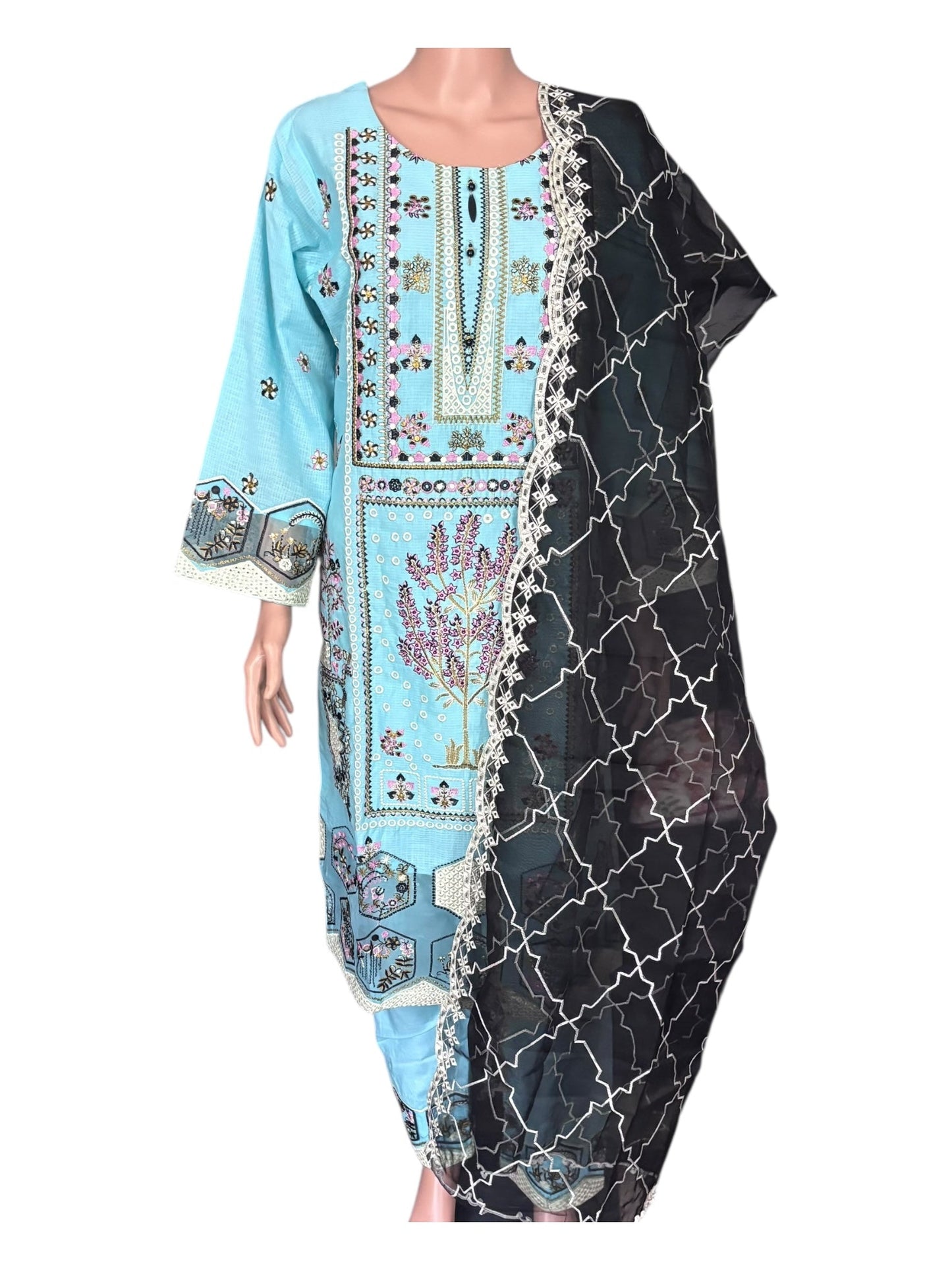 TRADITIONAL PAKISTANI SALWAR KAMEEZ – ETHNIC WEAR FOR WOMEN-283