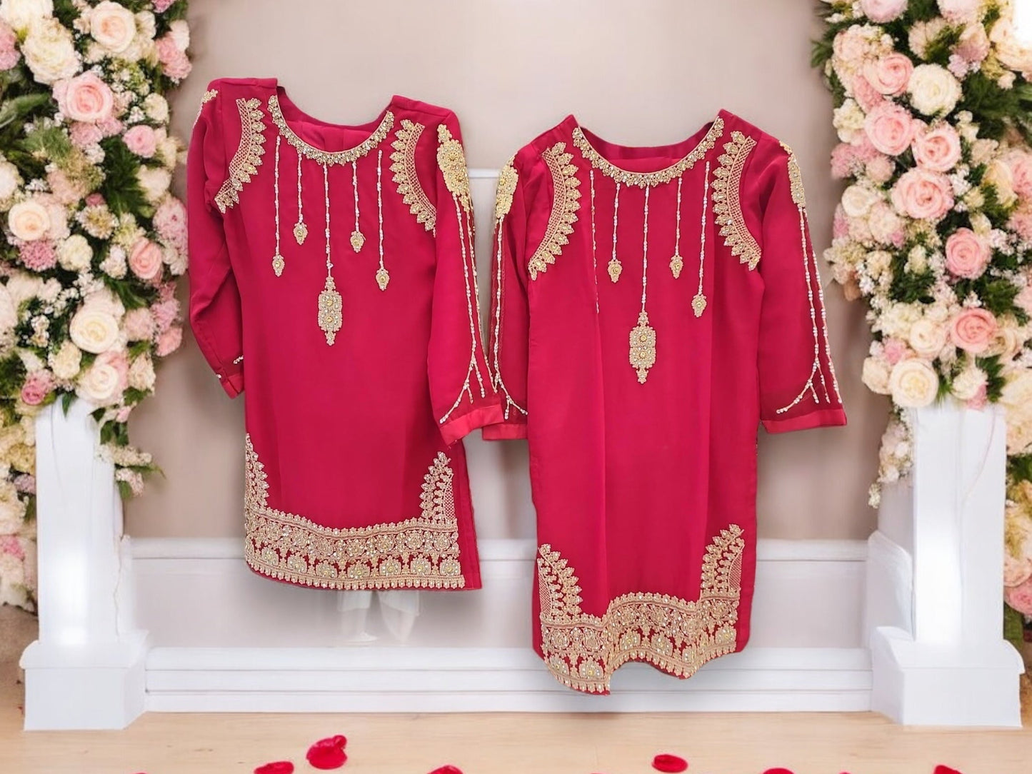 GIRLS TRADITIONAL DESIGNER SALWAR KAMEEZ SUIT-ETHNIC WEAR FOR WOMEN - 02
