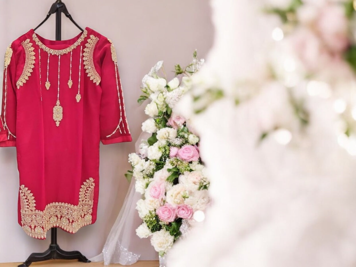 GIRLS TRADITIONAL DESIGNER SALWAR KAMEEZ SUIT-ETHNIC WEAR FOR WOMEN - 02