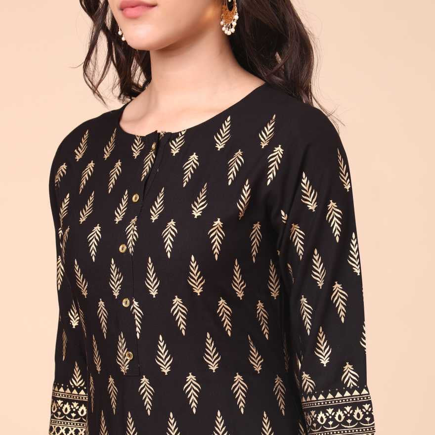 TRADITIONAL DESIGNER WEAR KURTI WITH PANT AND DUPATTA SET - 9901-ETHNIC WEAR FOR WOMEN