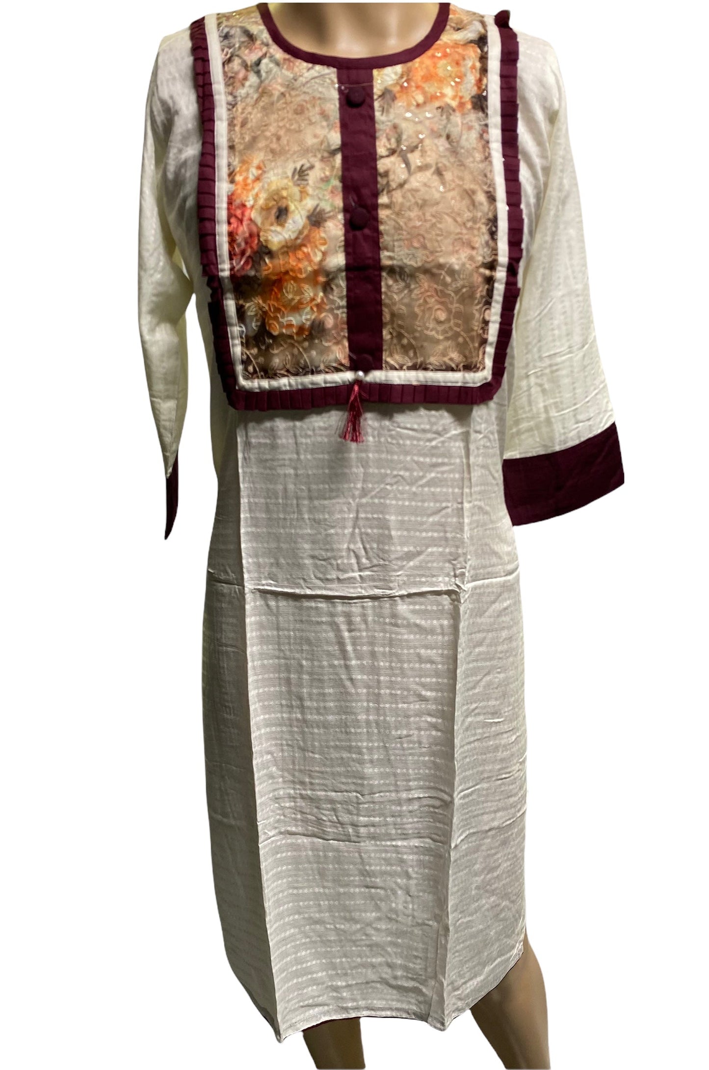 TRADITIONAL COTTON LONG SLEEVE SALWAR KAMEEZ -ETHNIC WEAR FOR WOMEN