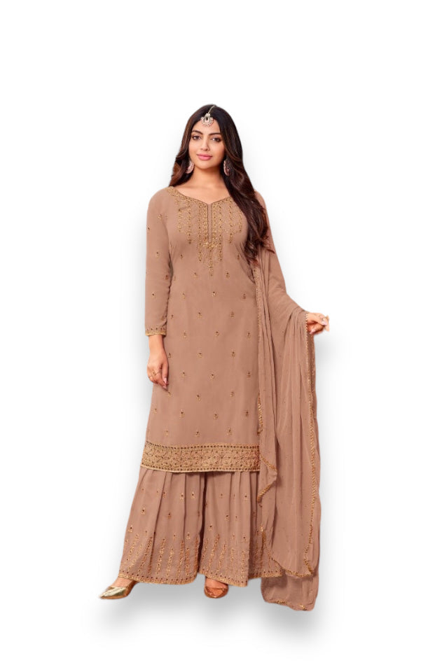 TRADITIONAL DESIGNER SALWAR KAMEEZ-2011 C-ETHNIC WEAR FOR WOMEN