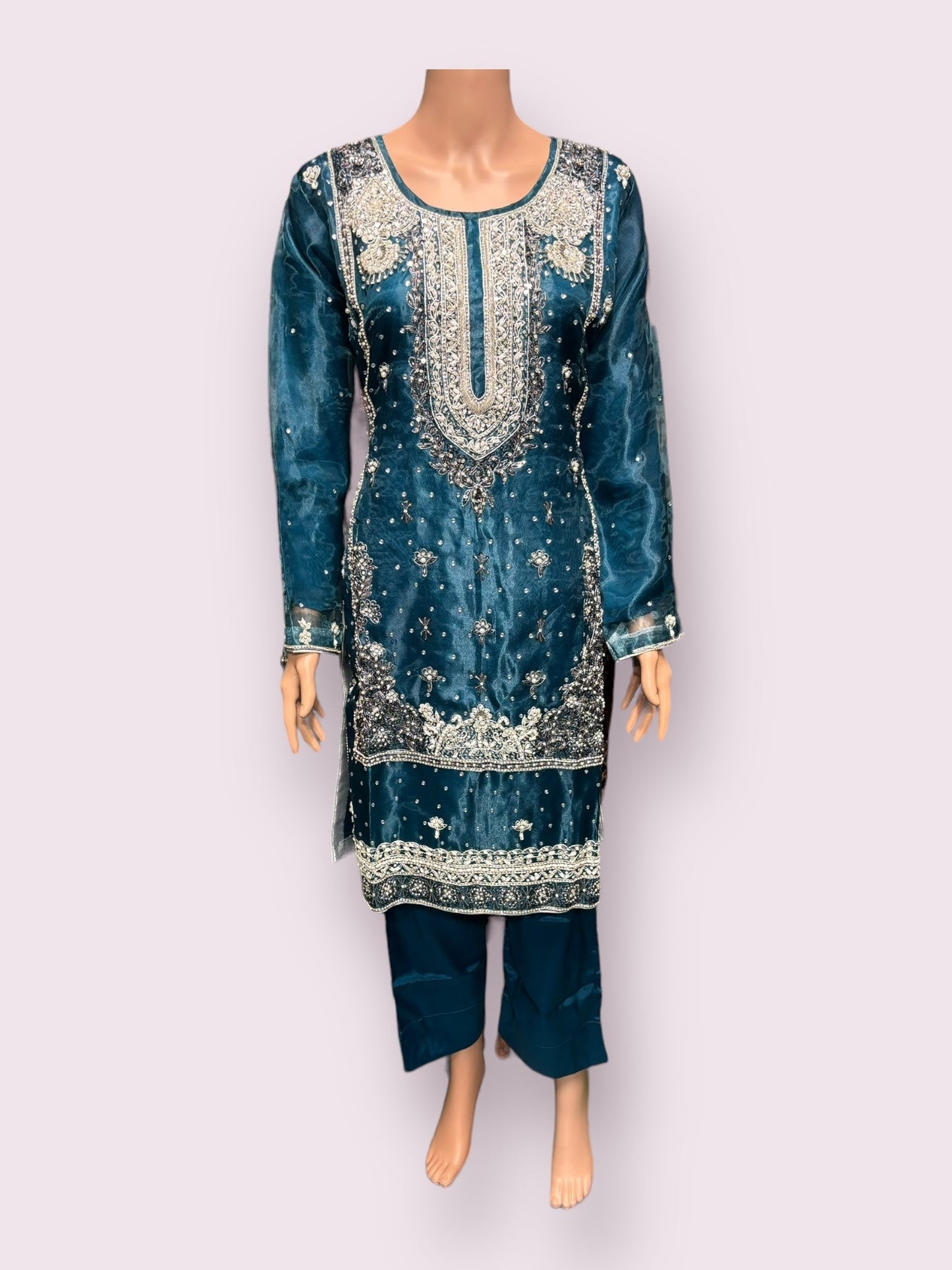 TRADITIONAL HANDWORK DESIGNER SALWAR KAMEEZ ENSEMBLE- ETHNIC WEAR FOR WOMEN-06