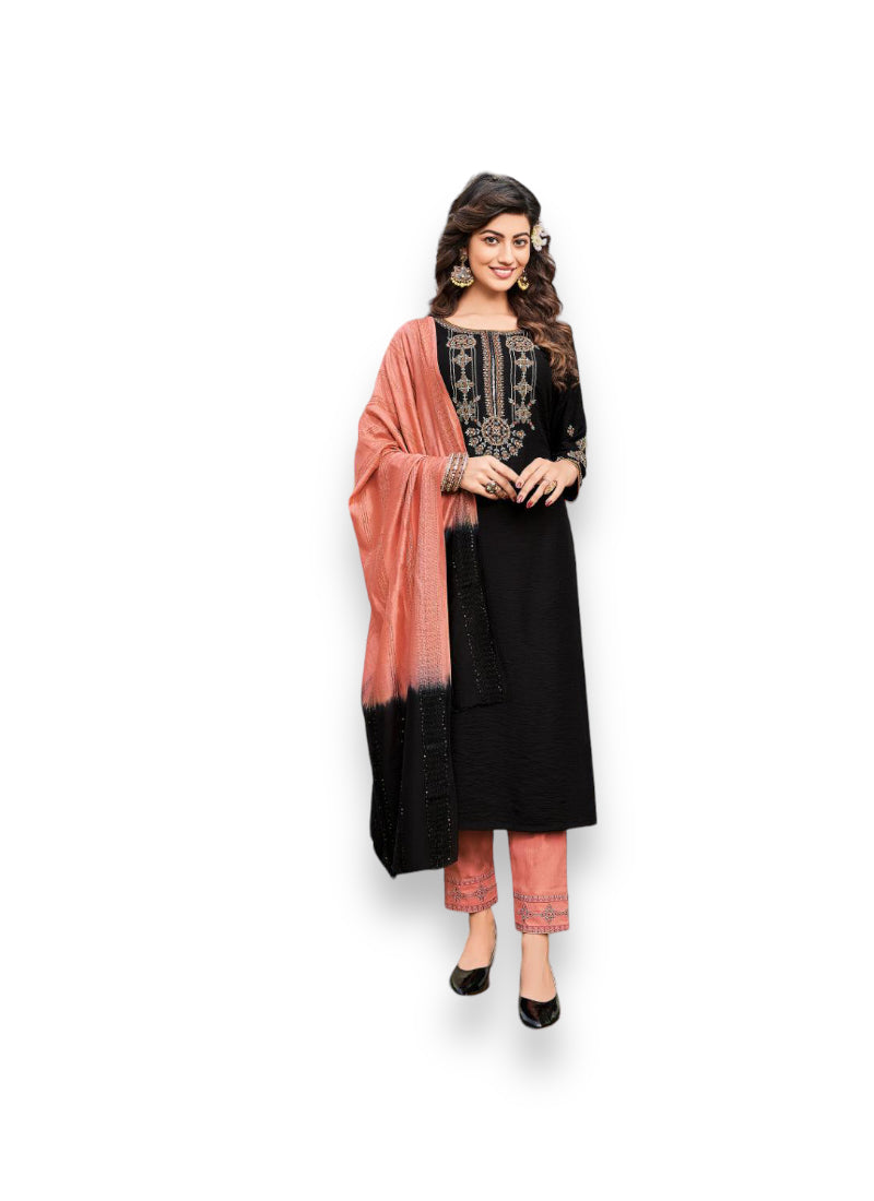 TRADITIONAL NAYLON VISCOSE SALWAR KAMEEZ-ETHNIC WEAR FOR WOMEN