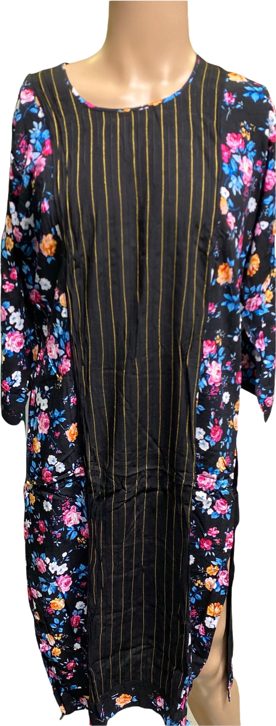 DAILY WEAR TRADITIONAL LINEN LONG SLEEVE SALWAR KAMEEZ-ETHNIC WEAR FOR WOMEN 09