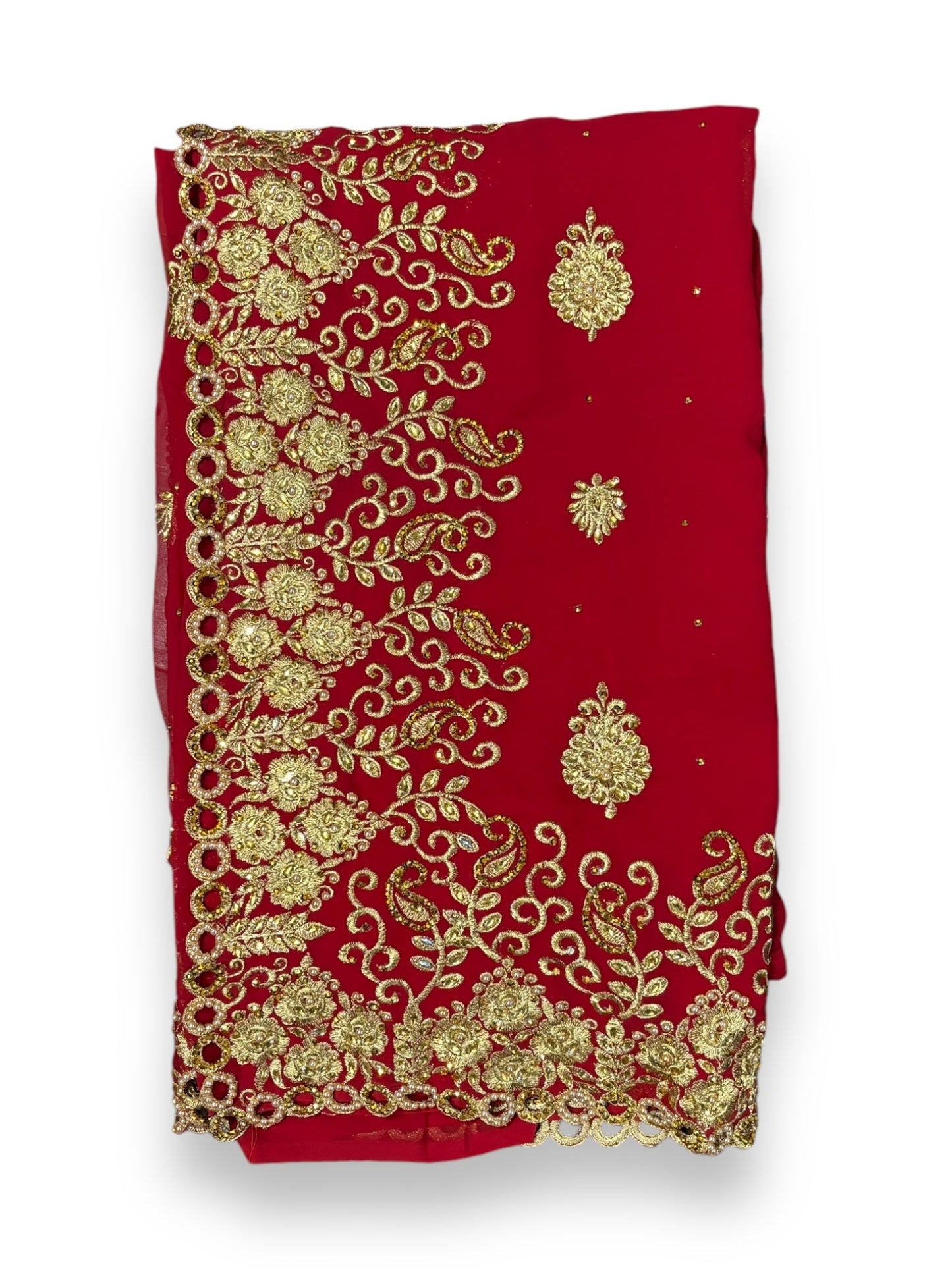 TRADITIONAL DESIGNER SAREE WITH READY BLOUSE – ELEGANT INDIAN ETHNIC WEAR- 014