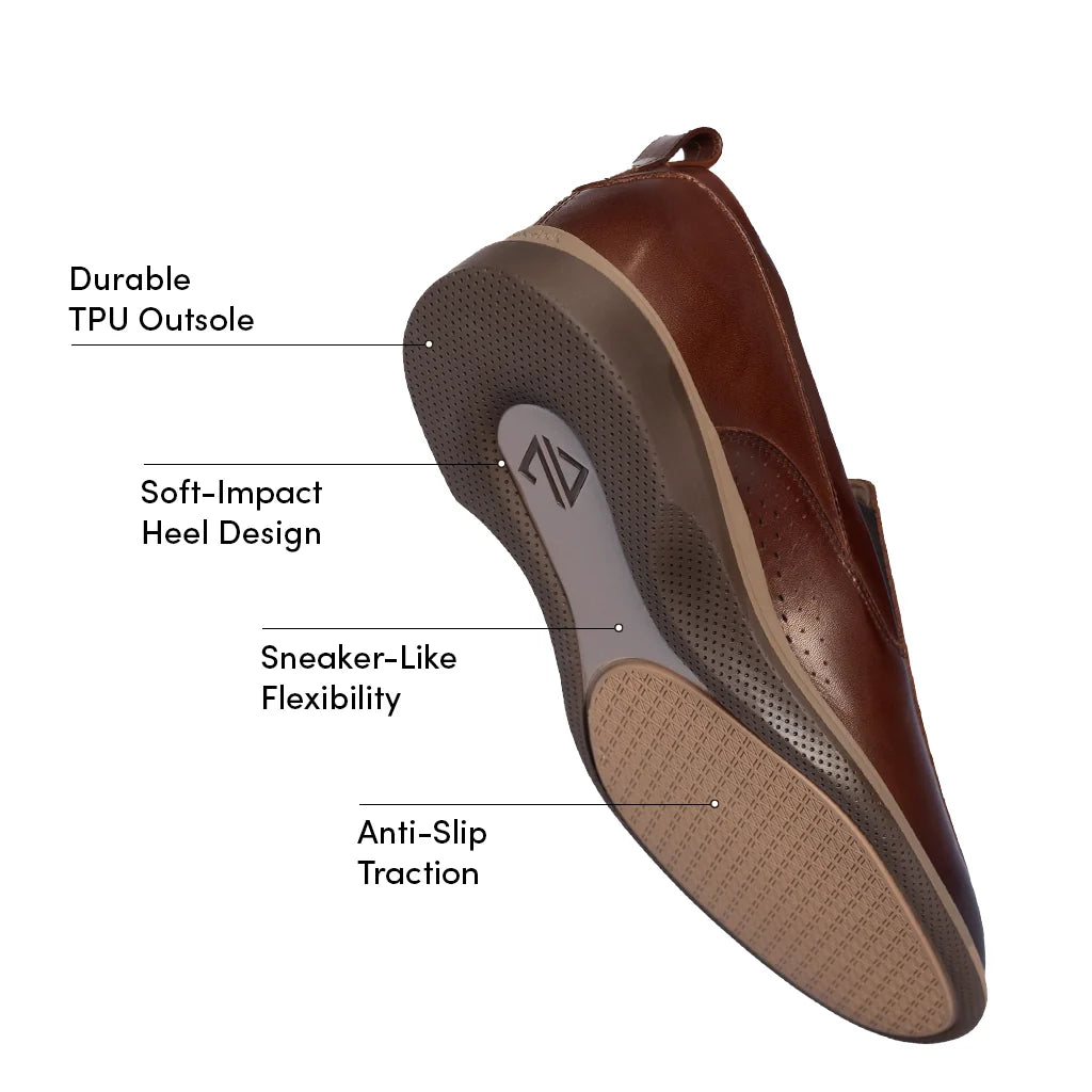 THE SLIP-ON (CHESTNUT)