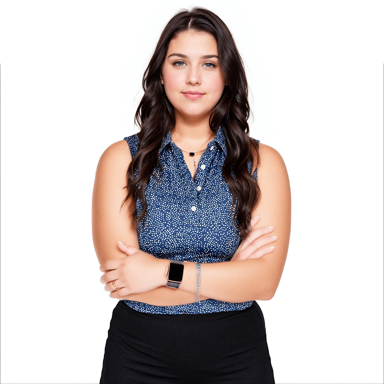 STARRY NIGHT WOMEN'S POLO (SLEEVELESS)