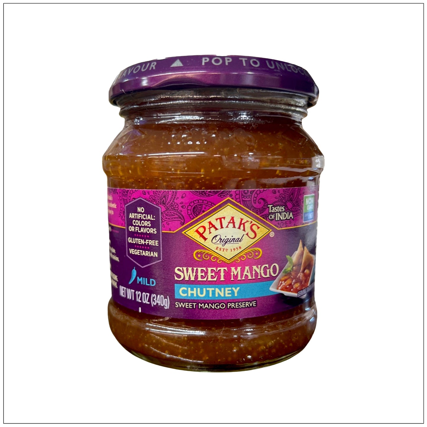 SWEET MANGO CHUTNEY MILD
