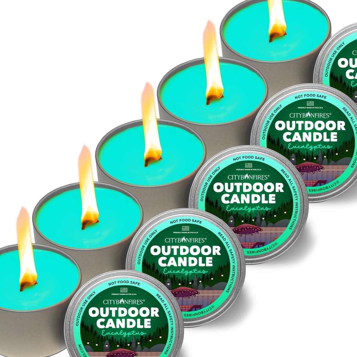 THE OUTDOOR CANDLE - EUCALYPTUS