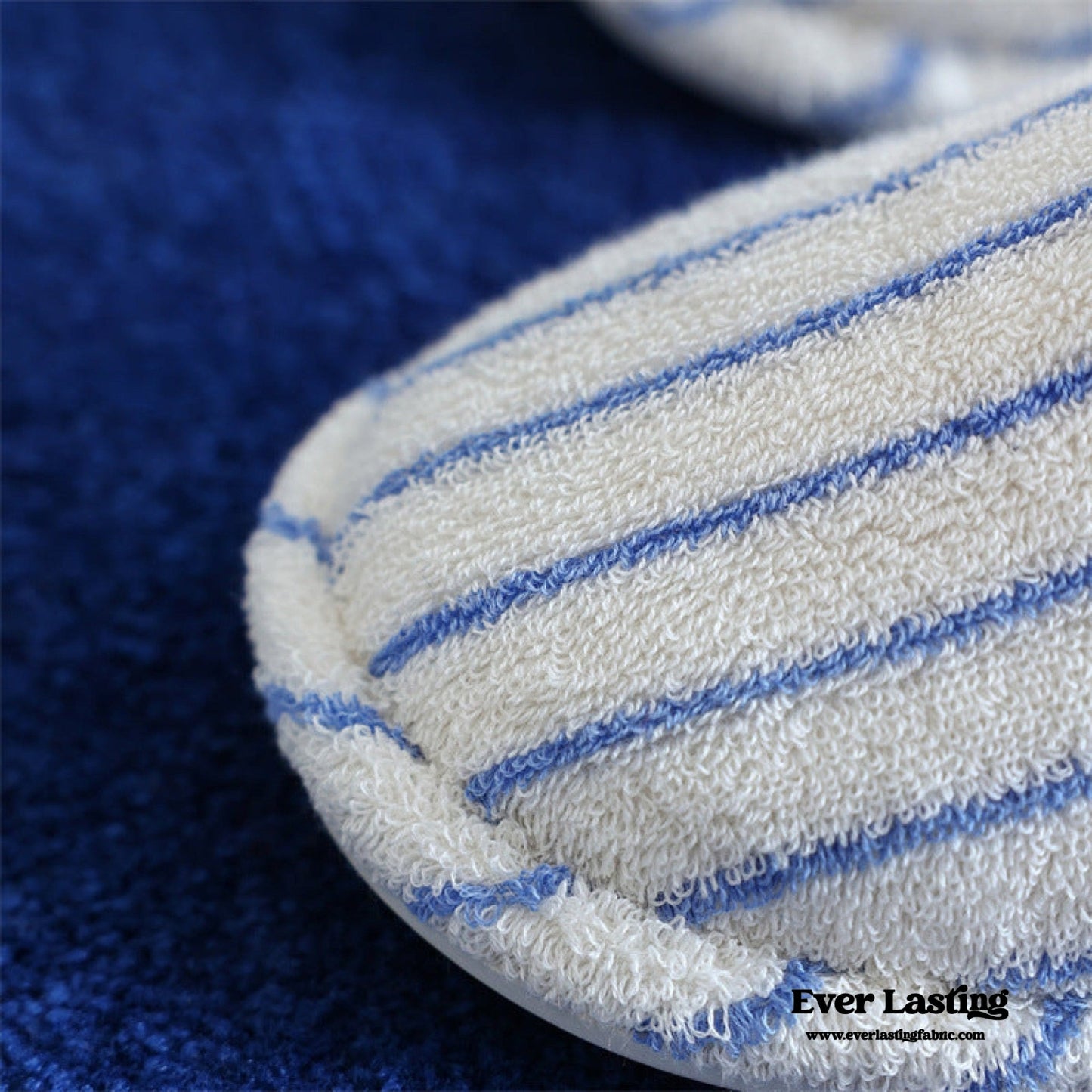 THIN STRIPED HOUSE SLIPPERS