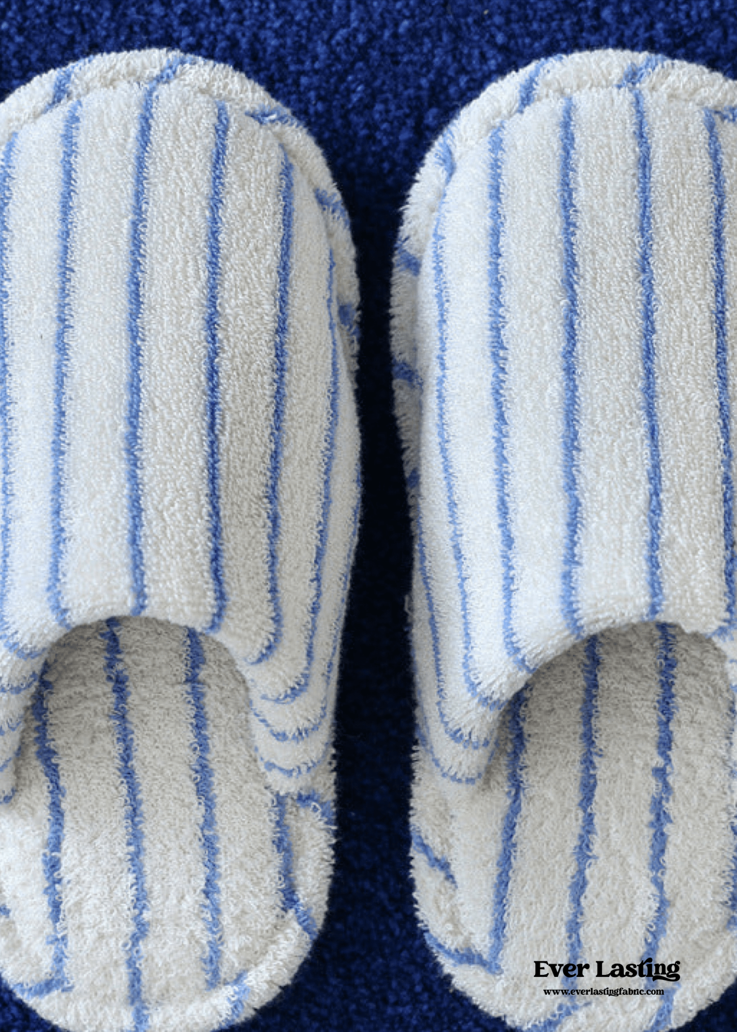 THIN STRIPED HOUSE SLIPPERS