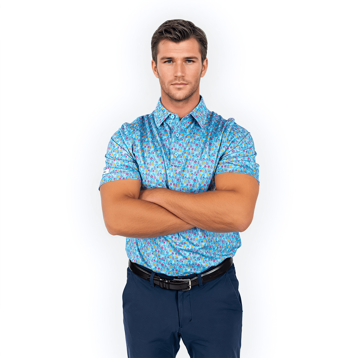 TIME TO PAR/TEE MEN'S POLO