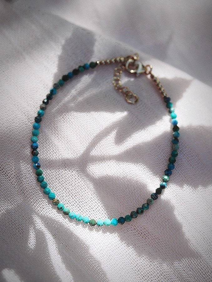TINY TURQUOISE BRACELET - KALILINOE