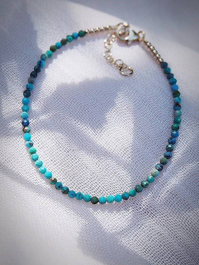TINY TURQUOISE BRACELET - KALILINOE