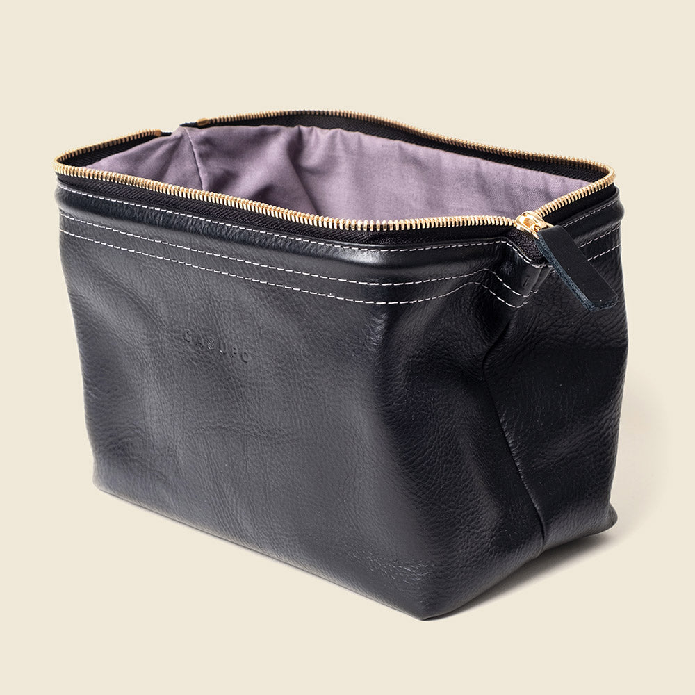 TOILETRY TRAVEL BAG - BLACK