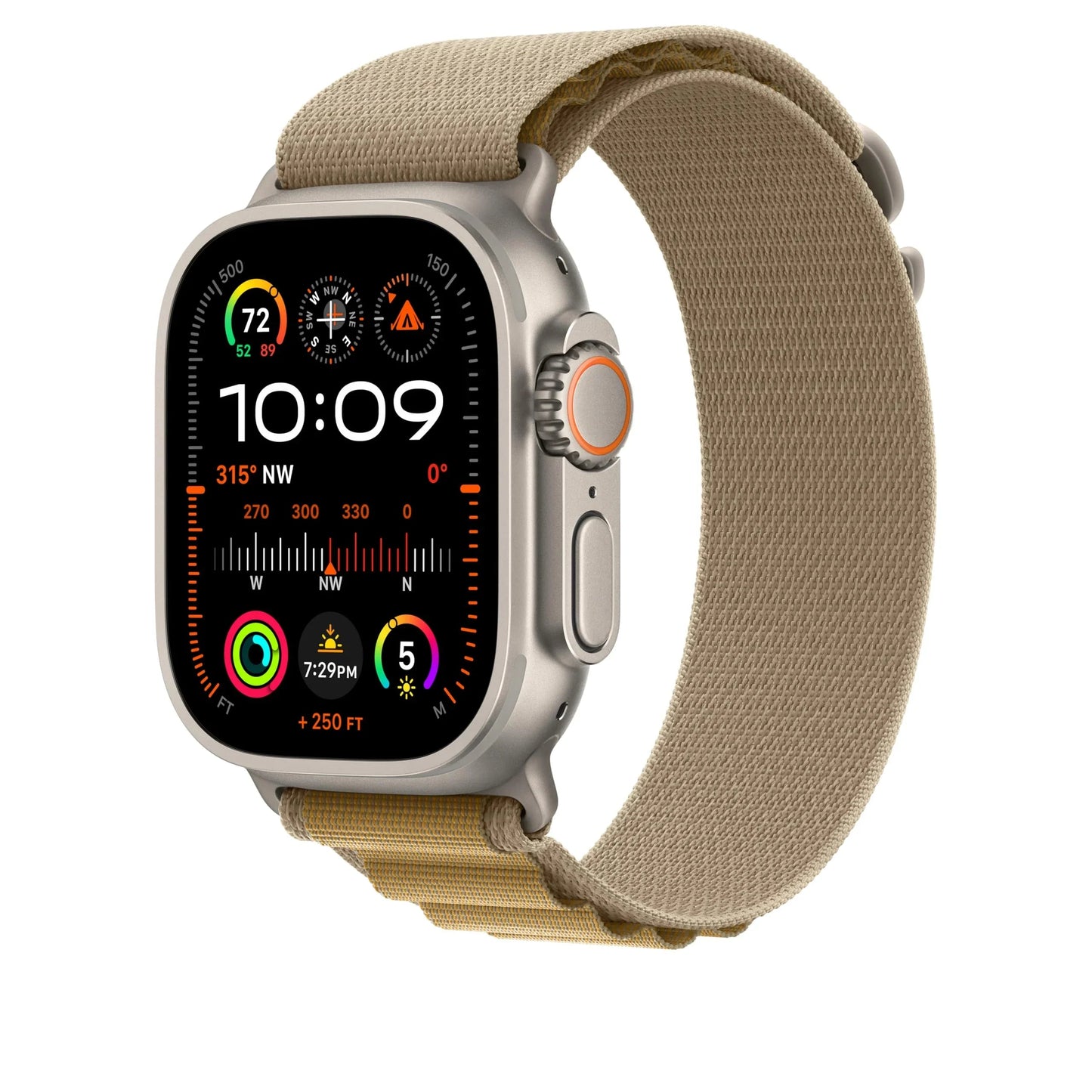 STRETCH ALPINE LOOP BAND FOR APPLE WATCH – NYLON D-HOOK STRAP