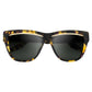 Dusky: Polished Vintage Tortoise - Brushed Black / Grey Lens