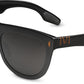 Jagger - Polished Black and Copper / Grey Lens