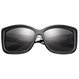 BEVERLY: MATTE BLACK - MARBLE STONE / GREY LENS