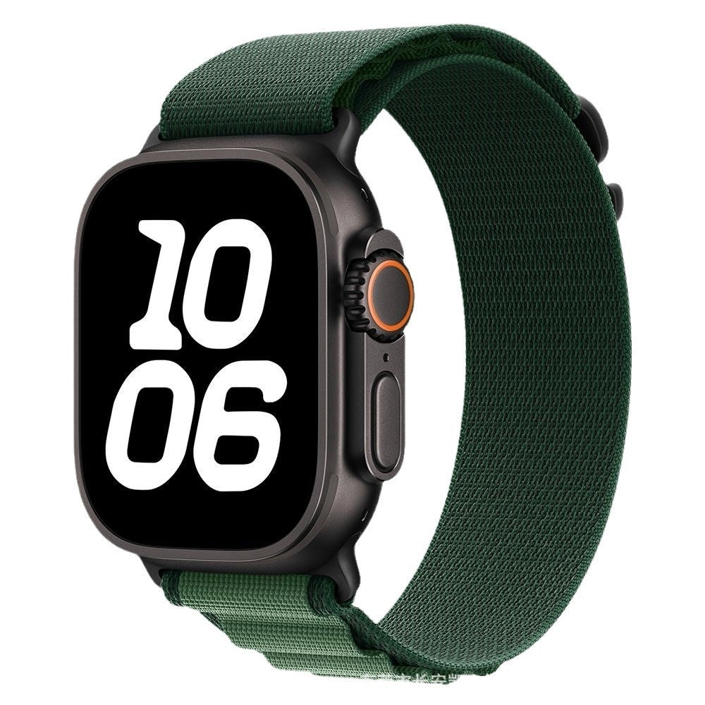 STRETCH ALPINE LOOP BAND FOR APPLE WATCH – NYLON D-HOOK STRAP
