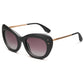 Faye: Matte Black - Rose Gold / Rose Gradient Lens