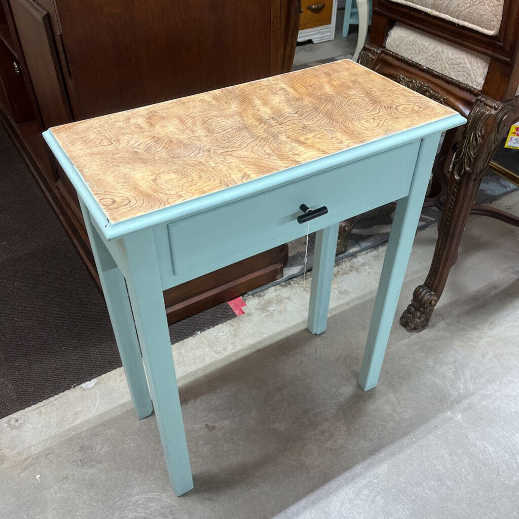 1 DRAWER HALL TABLE-Thriftique Marketplace