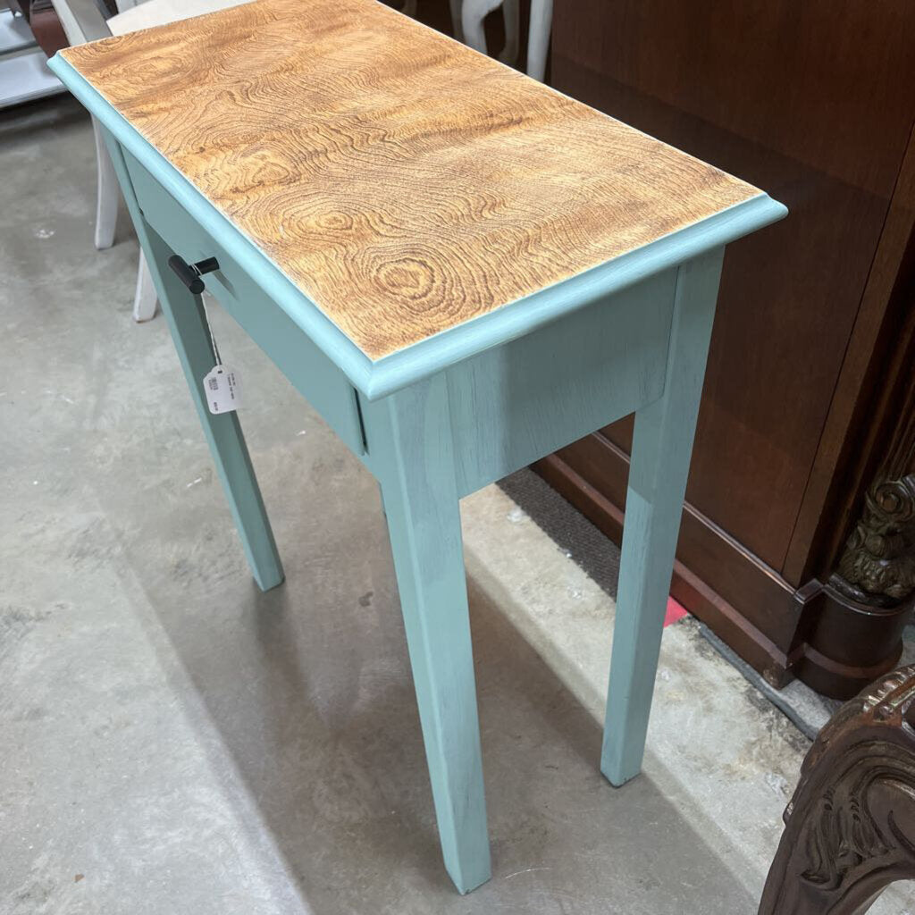 1 DRAWER HALL TABLE-Thriftique Marketplace