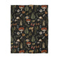DARK FOREST PATTERN MICROFIBER DUVET COVER