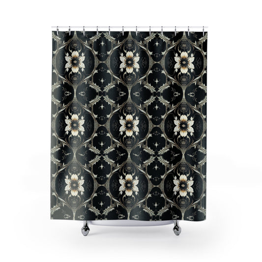 THORN GARDEN CLOTH SHOWER CURTAIN