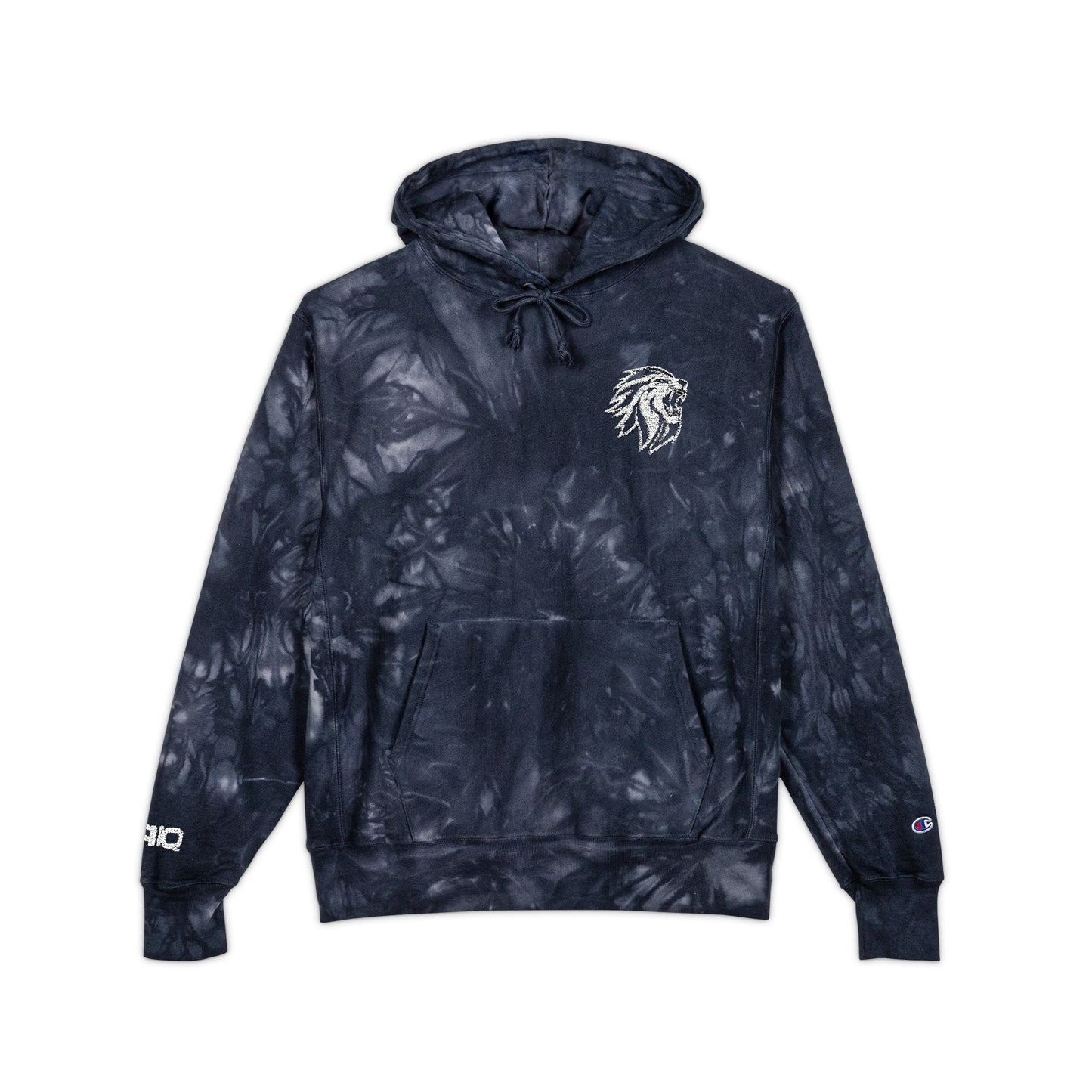TIE-DYE LION HOODIE