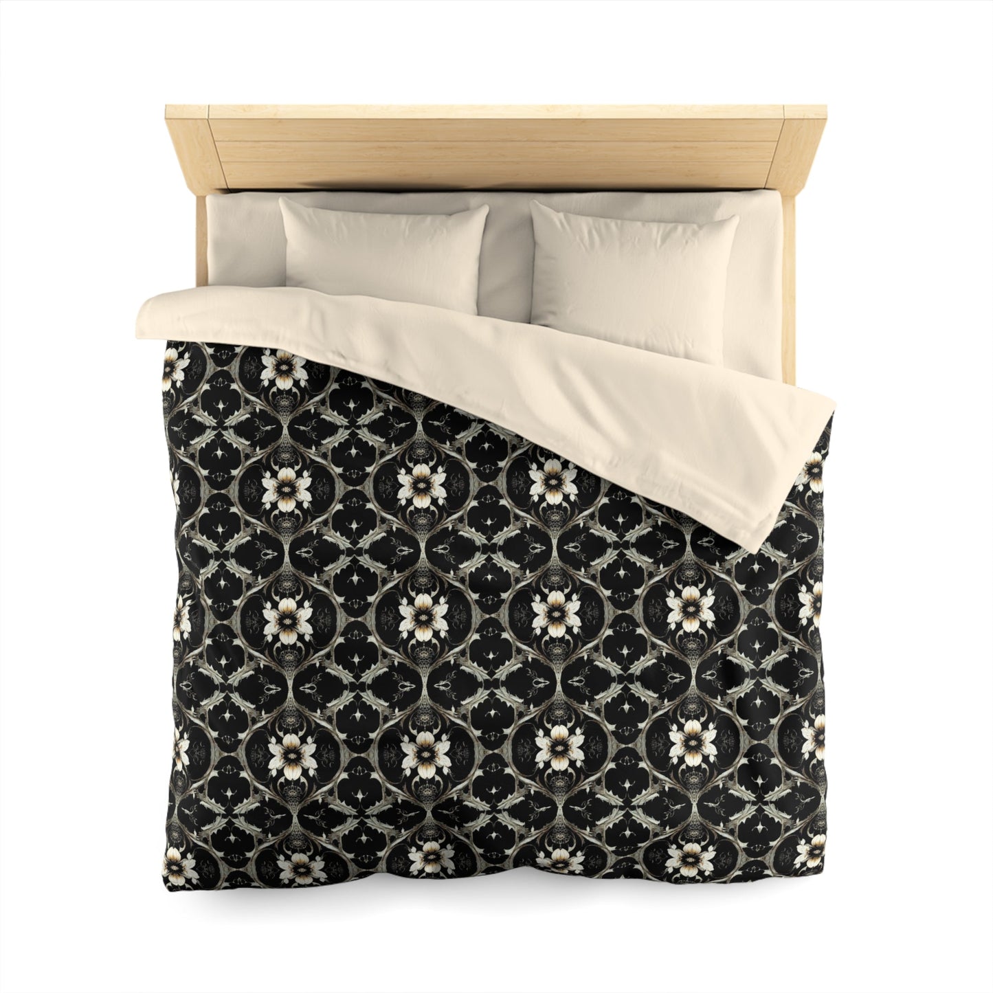 THORN GARDEN MICROFIBER DUVET COVER