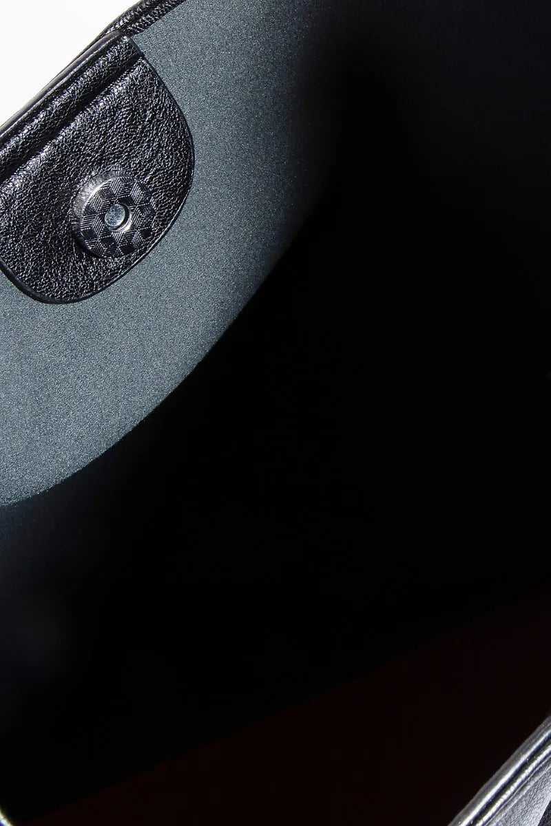 FAME FAUX LEATHER TOTE BAG